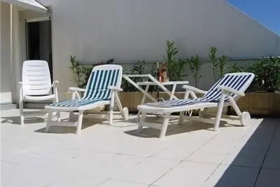 Image de Très bel appartement 5 pièces/8 personnes, avec terrasses, à 150m de la plage