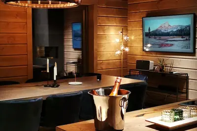 Image de Timblalodgen, nouveau chalet luxueux. Appartement, 2ème étage