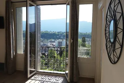 Image de Charmant et très confortable appartement avec vue magnifique sur Aix les Bains