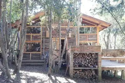 Image de Cabine Merveilleuse Et Charmante Style Rustique.