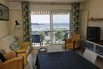 Image de Pornichet, T3 spacieux face mer, classé 4*, à 5 minutes plage, commerces, marché!