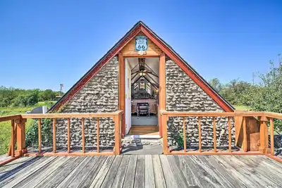 Image de Nouveau! Cozy Rock Cottage w / Deck -12 Mi Ă Dwtn Tulsa