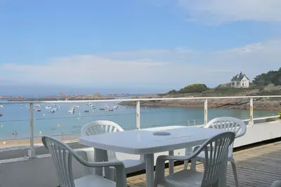 Image de Vacances vue mer à 180°et les pieds dans l'eau!