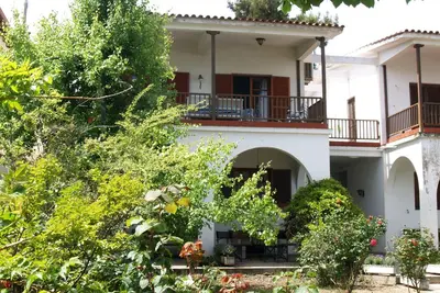 Image de La maison avec le palmier