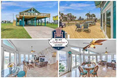 Image de Adorable maison de bord de mer en 2e rangée! Wi-Fi, câble, terrasse, barbecue, activités à proximité