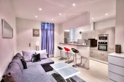 Luxury Flat Banane/Rue d'Antibes- Balcony