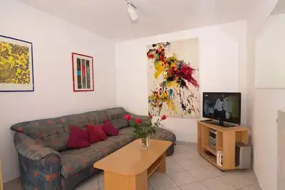 Appartement Carmel avec 2 chambres pour un maximum de 5 personnes à Porec, Meernah
