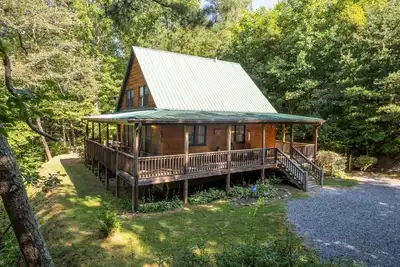 Image de À quelques minutes du centre-ville de Bryson City avec bain à remous