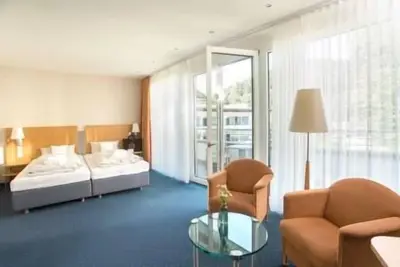Image de Classic Waldblick Zimmer mit Spa Tasche, Wlan und Balkon oder Sonnenterrasse