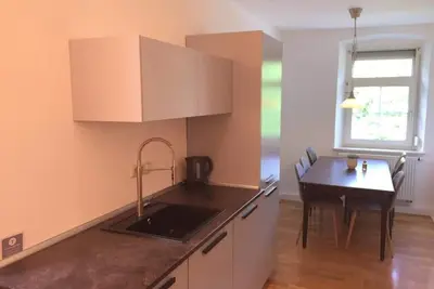 Image de Appartement sur 100 mètres carrés à Amberg pour jusqu'à 12 personnes avec un jardin