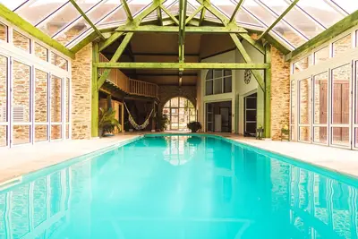 Image de Maison de vacances chic avec piscine