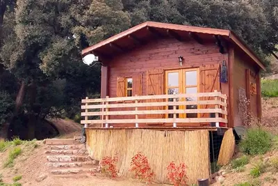 Image de Studio dans chalet bois avec mezzanine à 1h15 d'Ajaccio