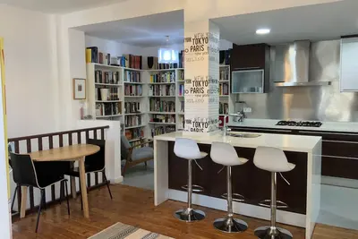 Image de La maison blanche près de la plage