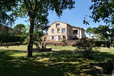 Image de Villa grande piscine et vue panoramique  Ardèche Cévennes