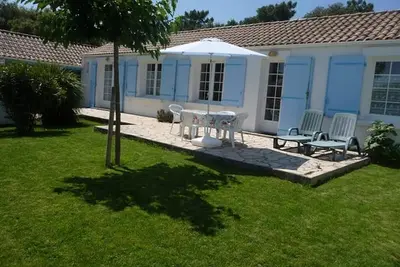 Image de La Menounière : Maison 200 m Mer 7 pers. avec jardin et wifi accepte les animaux