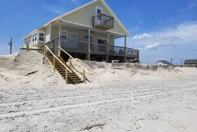 Ocean Front Get Away sur Topsail Isand