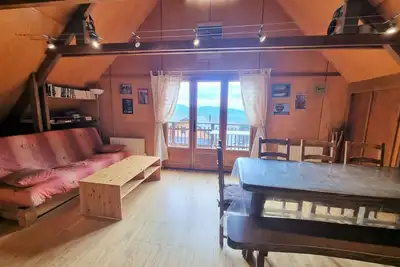 Image de Chalet 5 pers avec balcon, animaux admis, garage, Chaillol 1600