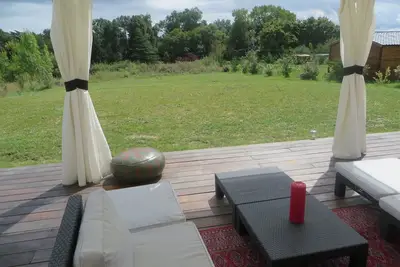 Image de Maison cosy et moderne, au calme, avec piscine privative, proche Tavers centre
