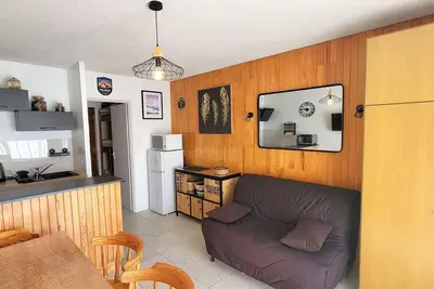 Image de Studio cosy 4 pers avec balcon, centre station, proche ski/rando