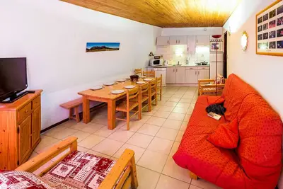 Image de Grand appartement pour 12 pers. avec balcon sud, Wifi, parking et proche pistes – St Michel de Chaillol