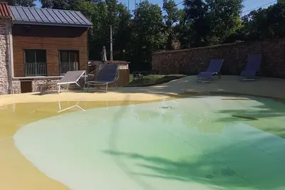 Image de Gîte de charme avec piscine privative, terrasse, jardin, proche rivière - animaux acceptés