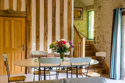 Image de Maison \"Le Pressoir\"  3 chambres, 6 pers + accès Piscine et Spa