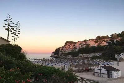 Image de 200 m de la plage, vue sur la campagne