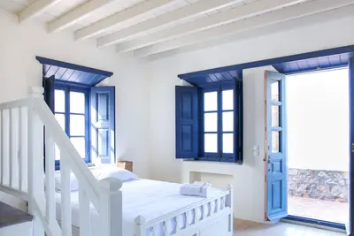 Image de Villa calme et spirituelle Patmos, 4br, 150m mer.
