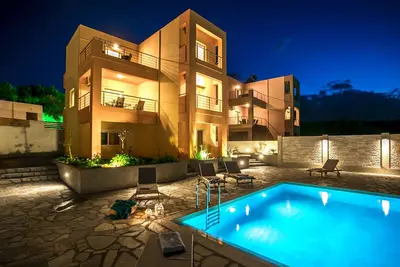 Villa Katina avec piscine privée près Almyrida