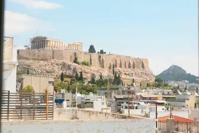 Image de Vue époustouflante d'Athènes Voir Apt, Acropole
