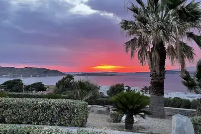 Image de Paros Naoussa '' Playera '' rez-de-chaussée vue mer bungalow