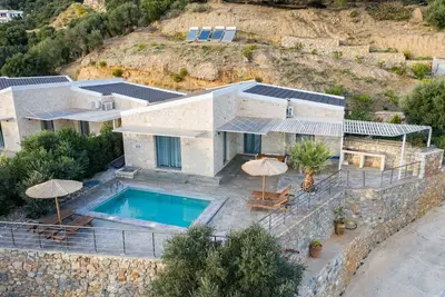 Image de Pyrgos 1 Incredible sea view, Private pool, Tavern