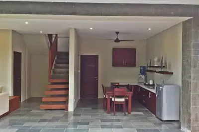 Image de Piscine privée de la villa 3 chambres à Berawa, Canggu, service de navette gratuit vers la région de Seminyak