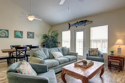 Image de Nouvelle Liste! Maison de ville face à l'océan avec aire de jeux, piscine et terrasse - près de la plage