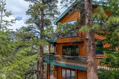 Image de [Nouvel été 2019! ] Location de vacances de luxe Rocky Mtn Natl Park. Vues et rivière!