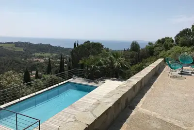 Image de Maison La Croix Valmer (Golf de St Tropez) - Vue d'exception - 8 personnes