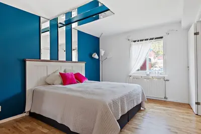 Image de Chambre privée de luxe avec lit double