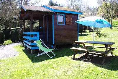 Cabanon Bleu Standard 8m² 1 chambre (sans sanitaires) dont loggia 3m² 2 personnes