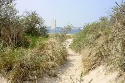 Image de Belle maison sur la plage, vue sur la mer, sauna, jardin, bain Ă remous, 2 chambres