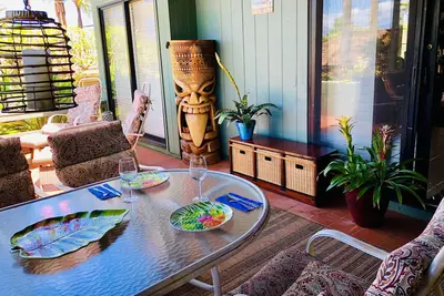 Superbe 3bed de style hawaïen situé en face du parc Kahekili Beach