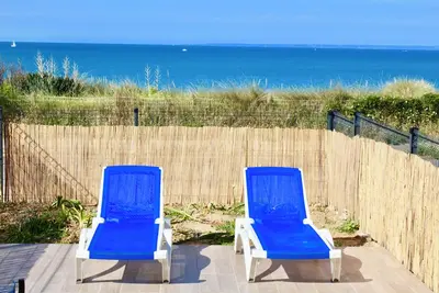 Image de Front de Mer, Vue Merveilleuse sur la Mer à 180°, Haut Standing, Parking Privé