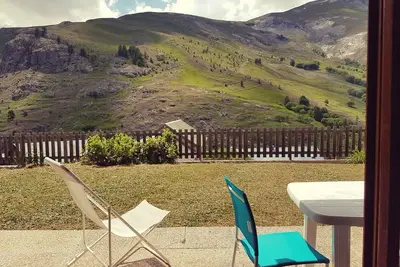 Image de Appartement en rez de jardin au Chazelet face Ă la Meije & ses glaciers