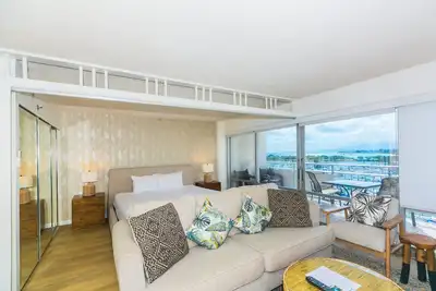 Image de Grande vue sur l'océan à l'hôtel Ilikai!