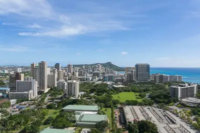 Image de 3 chambres, superbes vues sur l'océan et les diamants! Canterbury Place, Waikiki