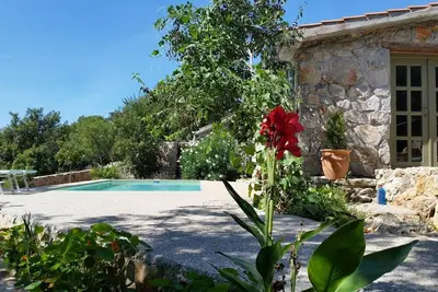 Maison pour la famille avec la piscine Bajcici, Krk (K-17257)