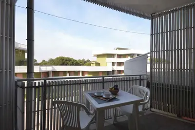 Image de Studio avec climatisation et balcon