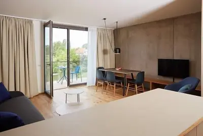 Image de Familien-Apartment Storchennest, 66qm, 2 Schlafzimmer, 1 Wohn-/Schlafzimmer, Balkon, max. 6 Personen