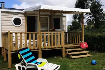Image de Mobil-home Confort 18m² (1 chambre) + terrasse semi-couverte 2 personnes