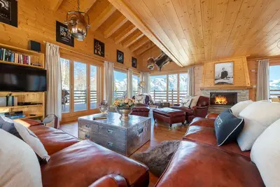 Image de Swiss Mountain Chalet (La Tzoumaz \/ Verbier) 400 km du domaine skiable des 4 Vallées