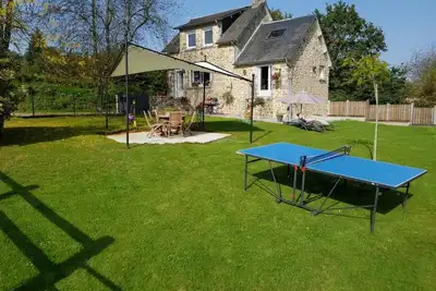 Image de Gîte charmant et lumineux près de Bagnoles de l'Orne, jardin, cheminée, télétravail, Wifi inclus